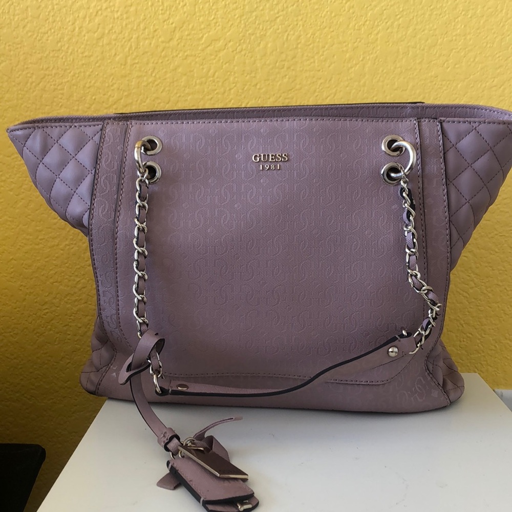 Guess 1981 Purple Purse